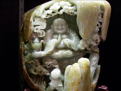Buddha in a Jade Mountain
